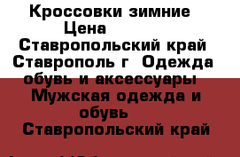 Кроссовки зимние › Цена ­ 4 500 - Ставропольский край, Ставрополь г. Одежда, обувь и аксессуары » Мужская одежда и обувь   . Ставропольский край